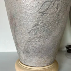 80's Vintage Handmade Ceramic Table Lamps - A Pair -chairish shop 80s vintage handmade ceramic table lamps a pair 1536 scaled