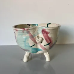 80's Vintage Pig - Shape Artistic Pottery Bowl , Signed 15 80's Vintage Pig - Shape Artistic Pottery Bowl , Signed -chairish shop 80s vintage pig shape artistic pottery bowl signed 4085 scaled