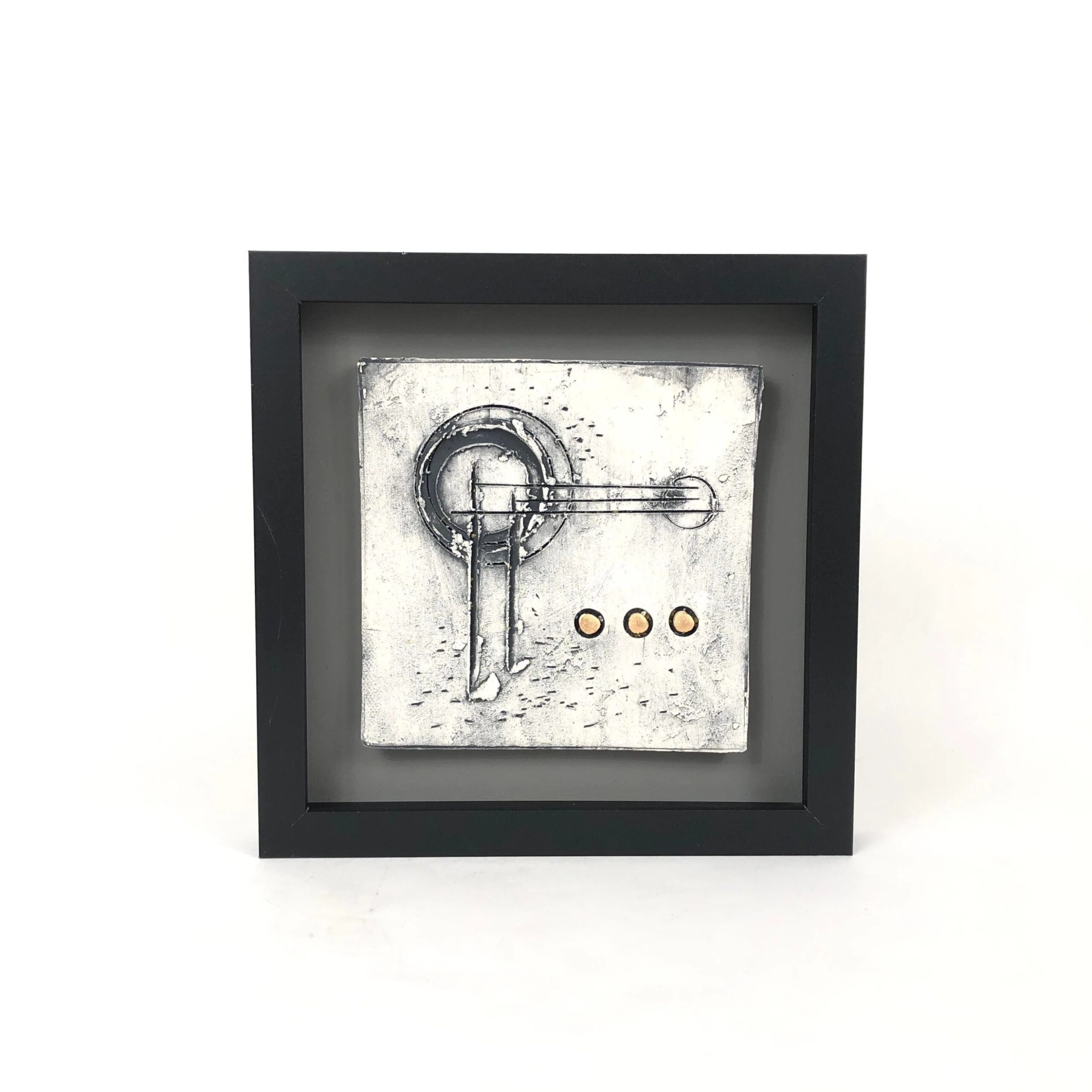 Abstract 80's Nos Modern Art Framed Ceramic Studio Tile Wall Square Steve Savage 7 Abstract 80's Nos Modern Art Framed Ceramic Studio Tile Wall Square Steve Savage - Image 7