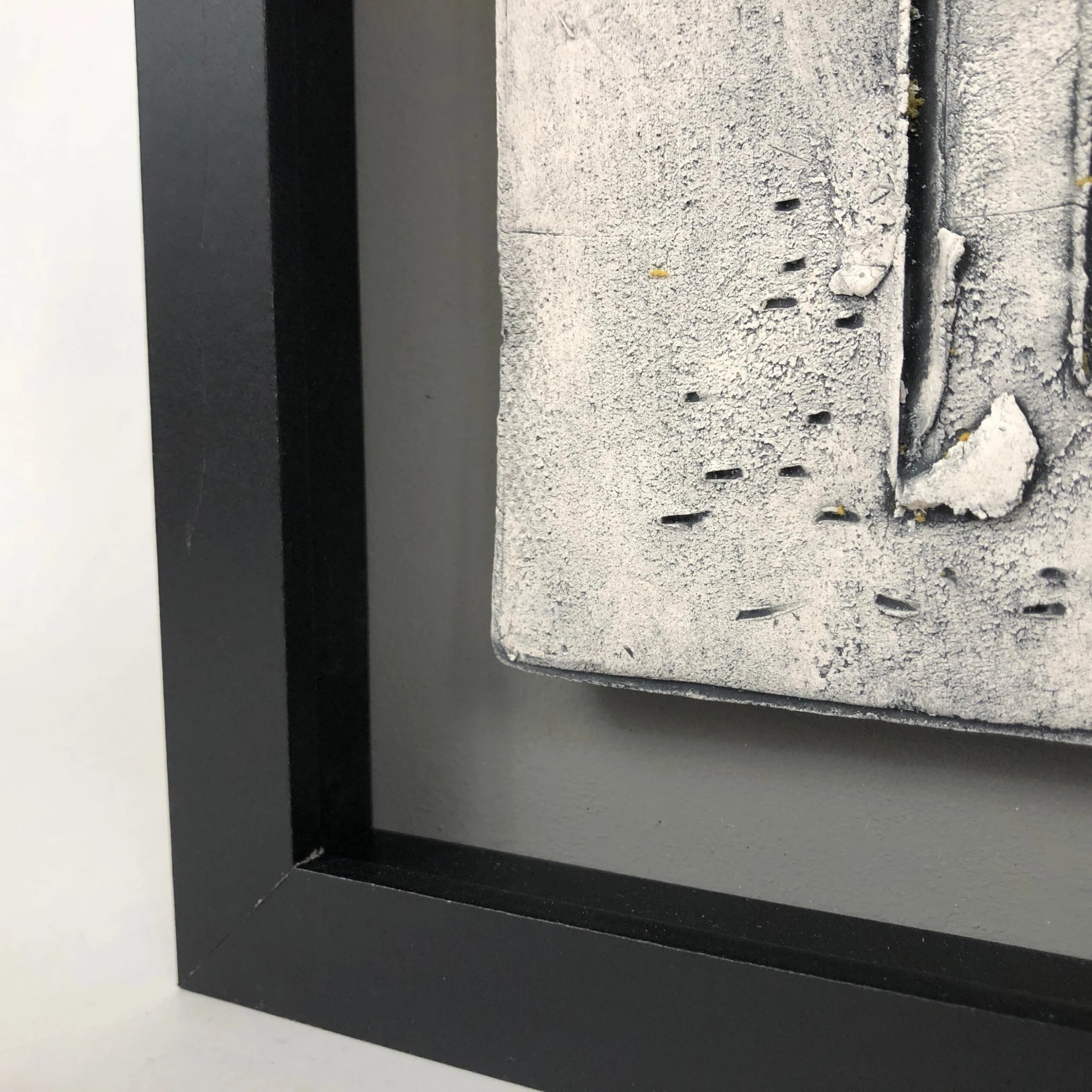 Abstract 80's Nos Modern Art Framed Ceramic Studio Tile Wall Square Steve Savage 2 Abstract 80's Nos Modern Art Framed Ceramic Studio Tile Wall Square Steve Savage - Image 2