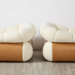 Adriano Piazzesi Italian 1970's Lounge Chairs - A Pair -chairish shop adriano piazzesi italian 1970s lounge chairs a pair 1782