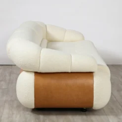 Adriano Piazzessi Italian 1970's Channel Tufted Sofa -chairish shop adriano piazzessi italian 1970s channel tufted sofa 9214