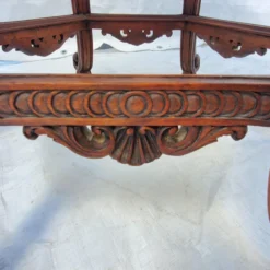 Angel / Cherub Carved Burl Walnut Hexagon Side Lamp Accent Table 1920's 16 Angel / Cherub Carved Burl Walnut Hexagon Side Lamp Accent Table 1920's -chairish shop angel cherub carved burl walnut hexagon side lamp accent table 1920s 4275 scaled