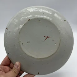 Antique Dutch Delft Plate, Polychrome Decorations, Tin Glazed 1600’s -chairish shop antique dutch delft plate polychrome decorations tin glazed 1600s 4315 scaled