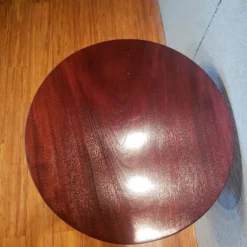 Antique English Cherry Provincial Tilt Top Table, Circa 1900's -chairish shop antique english cherry provincial tilt top table circa 1900s 0400 scaled