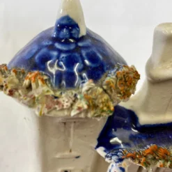 Antique Hand Painted Porcelain Staffordshire House /Villa With Cobalt Blue Roof From England - Circa 1860’s 15 Antique Hand Painted Porcelain Staffordshire House /Villa With Cobalt Blue Roof From England - Circa 1860’s -chairish shop antique hand painted porcelain staffordshire house villa with cobalt blue roof from england circa 1860s 7510 scaled