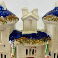 Antique Hand Painted Porcelain Staffordshire House /Villa With Cobalt Blue Roof From England - Circa 1860’s 13 Antique Hand Painted Porcelain Staffordshire House /Villa With Cobalt Blue Roof From England - Circa 1860’s -chairish shop antique hand painted porcelain staffordshire house villa with cobalt blue roof from england circa 1860s 8358 scaled