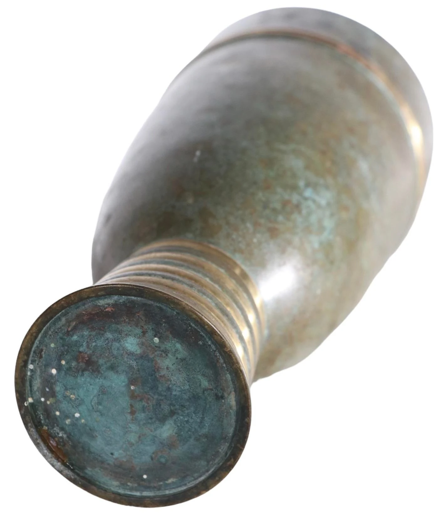 Bronze Art Deco Vase Att. To Carl Sorensen C. 1920-1930's 6 Bronze Art Deco Vase Att. To Carl Sorensen C. 1920-1930's - Image 6