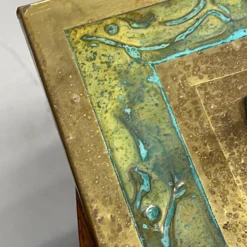 Brutalist 1960's Bronze Chess Set 19 Brutalist 1960's Bronze Chess Set -chairish shop brutalist 1960s bronze chess set 5673 scaled