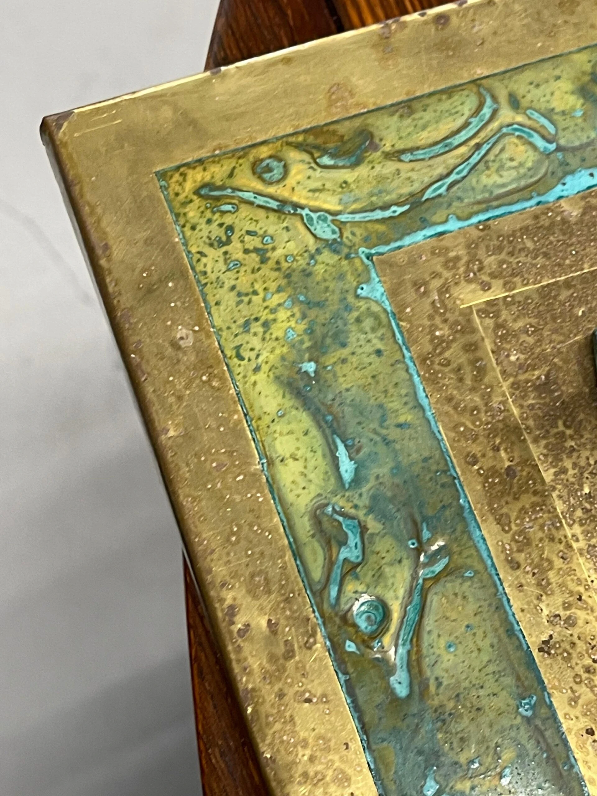 Brutalist 1960's Bronze Chess Set 10 Brutalist 1960's Bronze Chess Set - Image 10