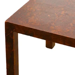 Brutalist Formica Faux Tortouse Shell Parsons Style Coffee Table C 1970's -chairish shop brutalist formica faux tortouse shell parsons style coffee table c 1970s 3938