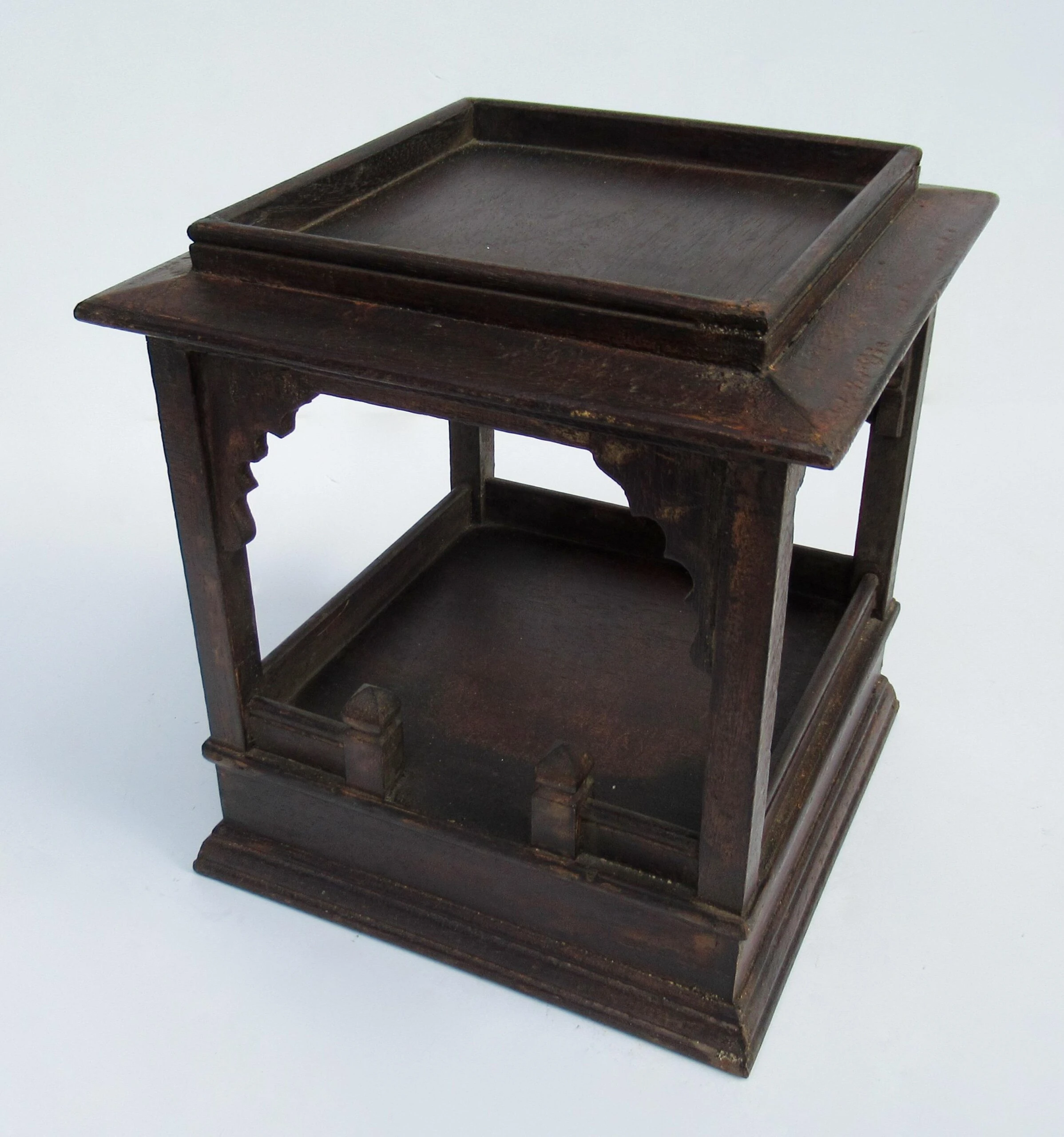 C.1930's-50's Asian Chinoiserie-Style, Moorish Influenced, Open Vented Decorative Display Boxes - A Pair 9 C.1930's-50's Asian Chinoiserie-Style, Moorish Influenced, Open Vented Decorative Display Boxes - A Pair - Image 9