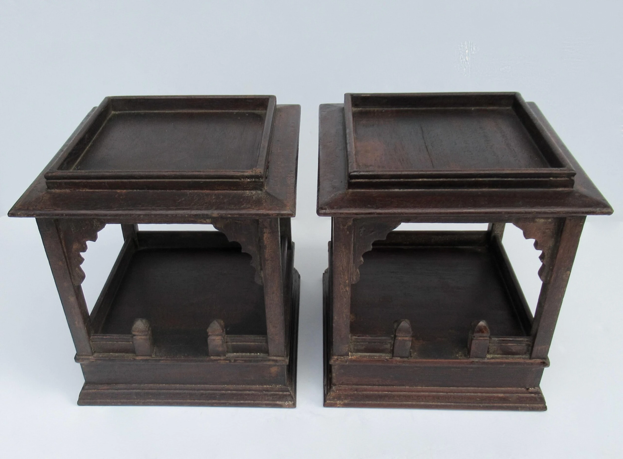 C.1930's-50's Asian Chinoiserie-Style, Moorish Influenced, Open Vented Decorative Display Boxes - A Pair 10 C.1930's-50's Asian Chinoiserie-Style, Moorish Influenced, Open Vented Decorative Display Boxes - A Pair - Image 10