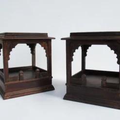 C.1930's-50's Asian Chinoiserie-Style, Moorish Influenced, Open Vented Decorative Display Boxes - A Pair 12 C.1930's-50's Asian Chinoiserie-Style, Moorish Influenced, Open Vented Decorative Display Boxes - A Pair -chairish shop c1930s 50s asian chinoiserie style moorish influenced open vented decorative display boxes a pair 9636 scaled