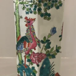 Chinese Heron Floral Ceramic Vase 1950’s 19 Chinese Heron Floral Ceramic Vase 1950’s -chairish shop chinese heron floral ceramic vase 1950s 5033 scaled