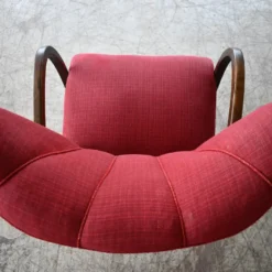 Danish 1940's Easy Lounge Chair Attributed To Viggo Boesen -chairish shop danish 1940s easy lounge chair attributed to viggo boesen 4126