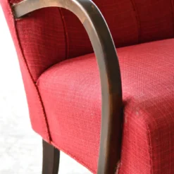 Danish 1940's Easy Lounge Chair Attributed To Viggo Boesen -chairish shop danish 1940s easy lounge chair attributed to viggo boesen 6845