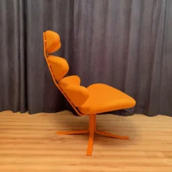 Danish Model EJ 5-S Lounge Chair By Poul M. Volther For Erik Jørgensen, 2010s -chairish shop danish model ej 5 s lounge chair by poul m volther for erik jrgensen 2010s 4013