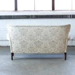 Danish Settee From Mid-1950's In Beech And Wool Fritz Hansen Model 8112 -chairish shop danish settee from mid 1950s in beech and wool fritz hansen model 8112 8926