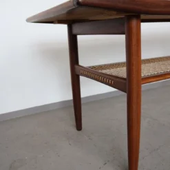 Danish Teak Coffee Table By Johannes Andersen For C.F. Christensen A/S, 1960s -chairish shop danish teak coffee table by johannes andersen for cf christensen as 1960s 4354