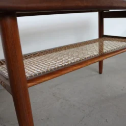 Danish Teak Coffee Table By Johannes Andersen For C.F. Christensen A/S, 1960s -chairish shop danish teak coffee table by johannes andersen for cf christensen as 1960s 4359