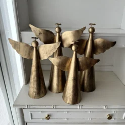 Decorative Tole Gilt Angels , S/4 9 Decorative Tole Gilt Angels , S/4 -chairish shop decorative tole gilt angels s4 7709 scaled