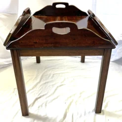 Early 1900's English Mahogany Butler's Tray Coffee Table -chairish shop early 1900s english mahogany butlers tray coffee table 7200