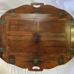 Early 1900's English Mahogany Butler's Tray Coffee Table -chairish shop early 1900s english mahogany butlers tray coffee table 8880 scaled