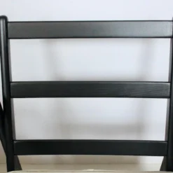 Early Ole Wanscher Ebonized Mahogany Lounge Chairs, 1950's - A Pair -chairish shop early ole wanscher ebonized mahogany lounge chairs 1950s a pair 3812