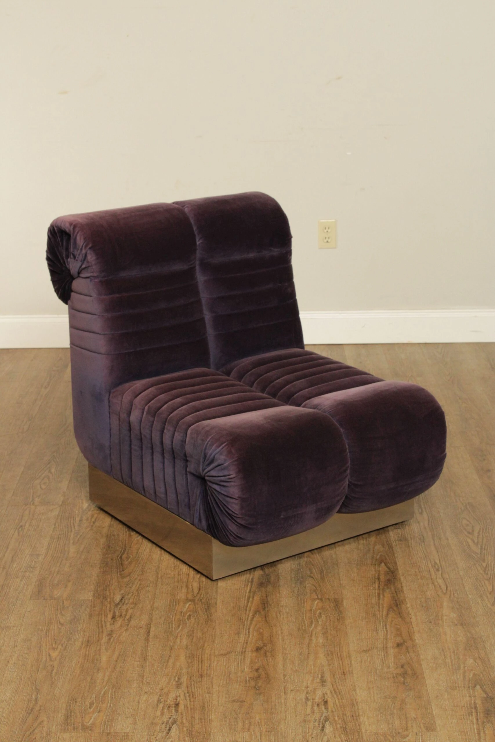 Edward Axel Roffman 1970's Modern Slipper Lounge Chairs - A Pair 4 Edward Axel Roffman 1970's Modern Slipper Lounge Chairs - A Pair - Image 4