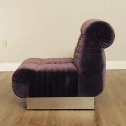 Edward Axel Roffman 1970's Modern Slipper Lounge Chairs - A Pair 19 Edward Axel Roffman 1970's Modern Slipper Lounge Chairs - A Pair -chairish shop edward axel roffman 1970s modern slipper lounge chairs a pair 7654 scaled