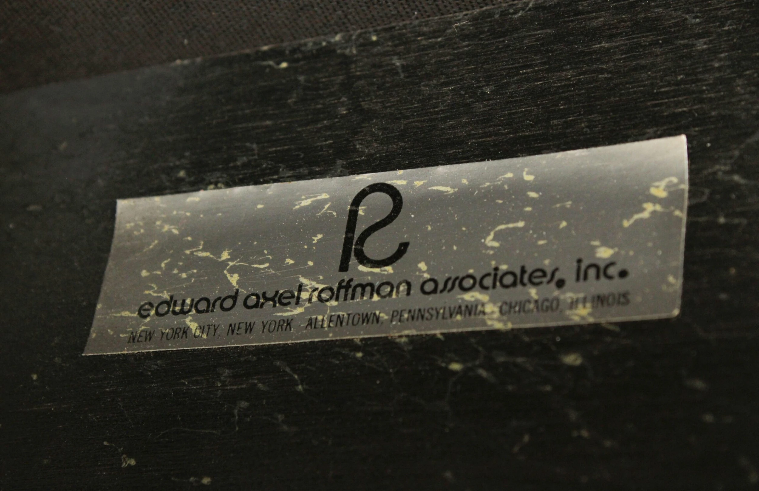 Edward Axel Roffman 1970's Modern Upholstered Ottoman 8 Edward Axel Roffman 1970's Modern Upholstered Ottoman - Image 8