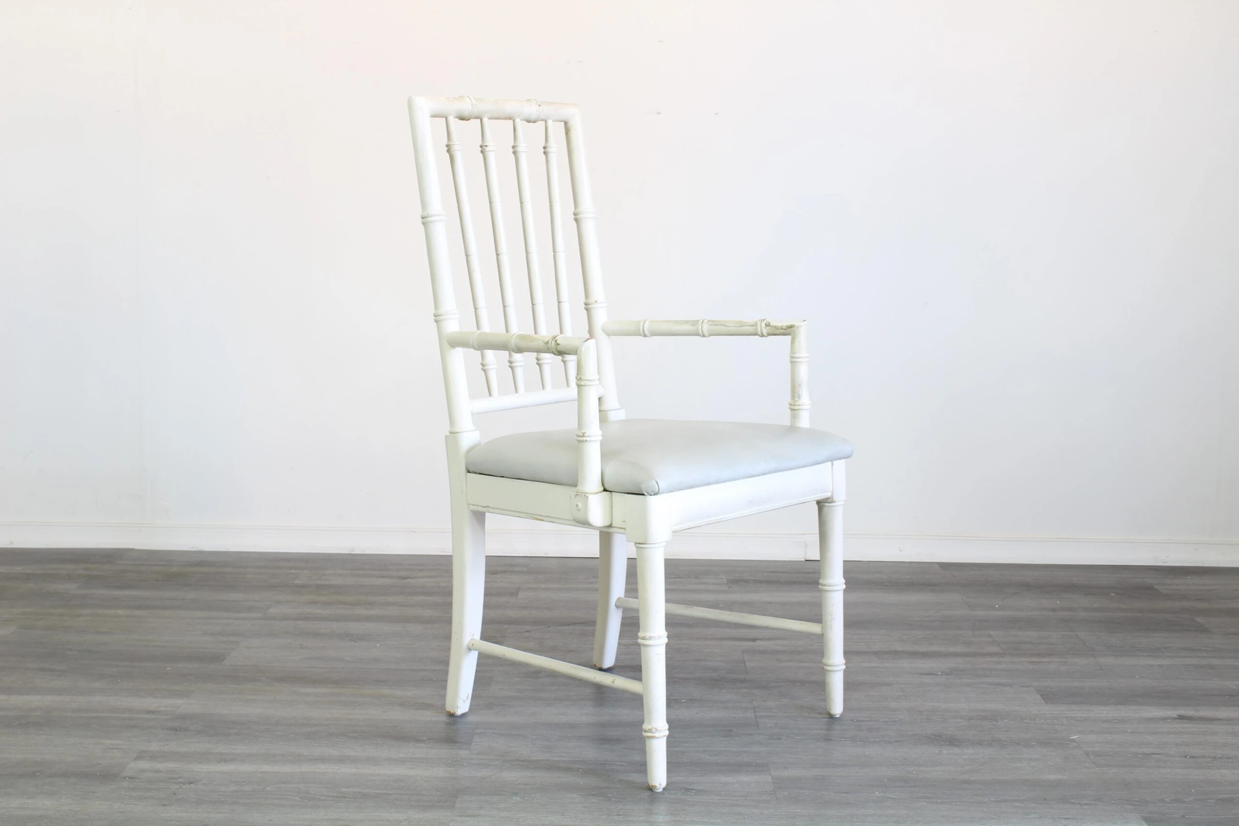 Faux Bamboo Dining Chairs - S4 4 Faux Bamboo Dining Chairs - S4 - Image 4