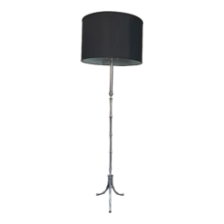 French 1950's Faux Bamboo Floor Lamp