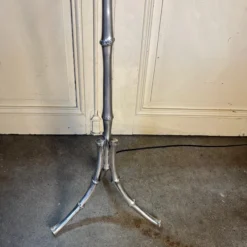 French 1950's Faux Bamboo Floor Lamp -chairish shop french 1950s faux bamboo floor lamp 9700 scaled