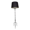 French 1950’s Nickel Plated Floor Lamp On A Tripod Case