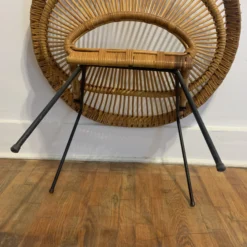 French Rattan Chair, 1960's -chairish shop french rattan chair 1960s 5616 scaled
