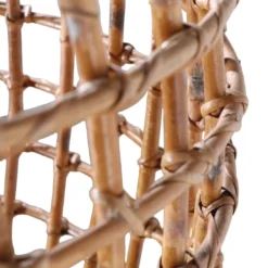 Hanging Wicker Basket Egg Chair With Metal Stand Circa 1970's -chairish shop hanging wicker basket egg chair with metal stand circa 1970s 7214