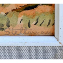 Horse In The Fields - 1930's Watercolor Figurative Landscape By John Stellman -chairish shop horse in the fields 1930s watercolor figurative landscape by john stellman 3799 scaled