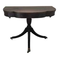 Irwin Furniture Company 1940’s Duncan Phyfe Styled Hall Table