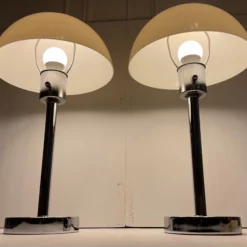 Italian Vintage 1960’s Space Age Chrome Lamps A Pair 14 Italian Vintage 1960’s Space Age Chrome Lamps A Pair -chairish shop italian vintage 1960s space age chrome lamps a pair 8342 scaled