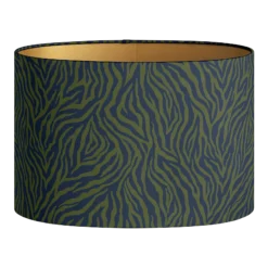 Lampshade Amina Navy Moss (Round S)
