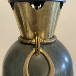 Large 1960's Brass Table Lamp -chairish shop large 1960s brass table lamp 1487 scaled