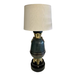 Large 1960's Brass Table Lamp