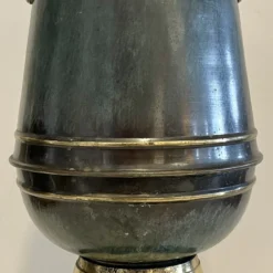 Large 1960's Brass Table Lamp -chairish shop large 1960s brass table lamp 8811 scaled