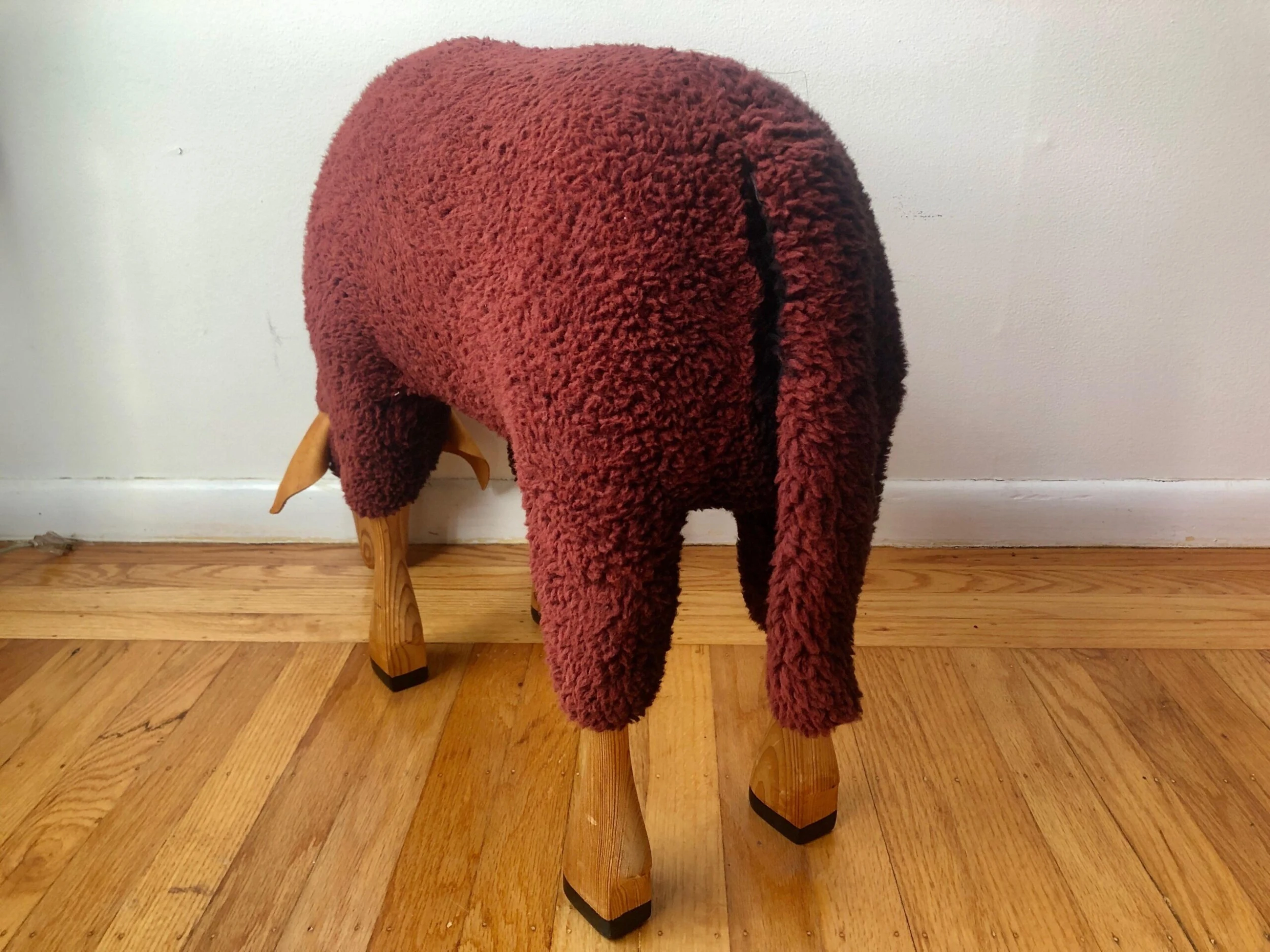 Large Hans Peter Krafft Grazing Black Sheep 1960's 7 Large Hans Peter Krafft Grazing Black Sheep 1960's - Image 7