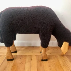 Large Hans Peter Krafft Grazing Black Sheep 1960's 12 Large Hans Peter Krafft Grazing Black Sheep 1960's -chairish shop large hans peter krafft grazing black sheep 1960s 8264 scaled