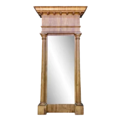 Large Neoclassical Wall Mirror From 1940's