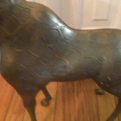 Large Vintage 70’s Brass Giraffe This -chairish shop large vintage 70s brass giraffe this 0163