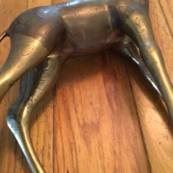 Large Vintage 70’s Brass Giraffe This -chairish shop large vintage 70s brass giraffe this 1620